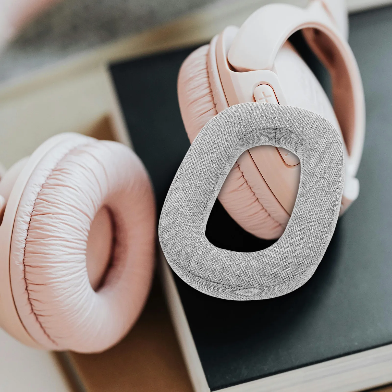

1 Pair Earphone Covers Soft Sponge Replacement Pads Compatible Headphones Ear Cushions Noise Reduction