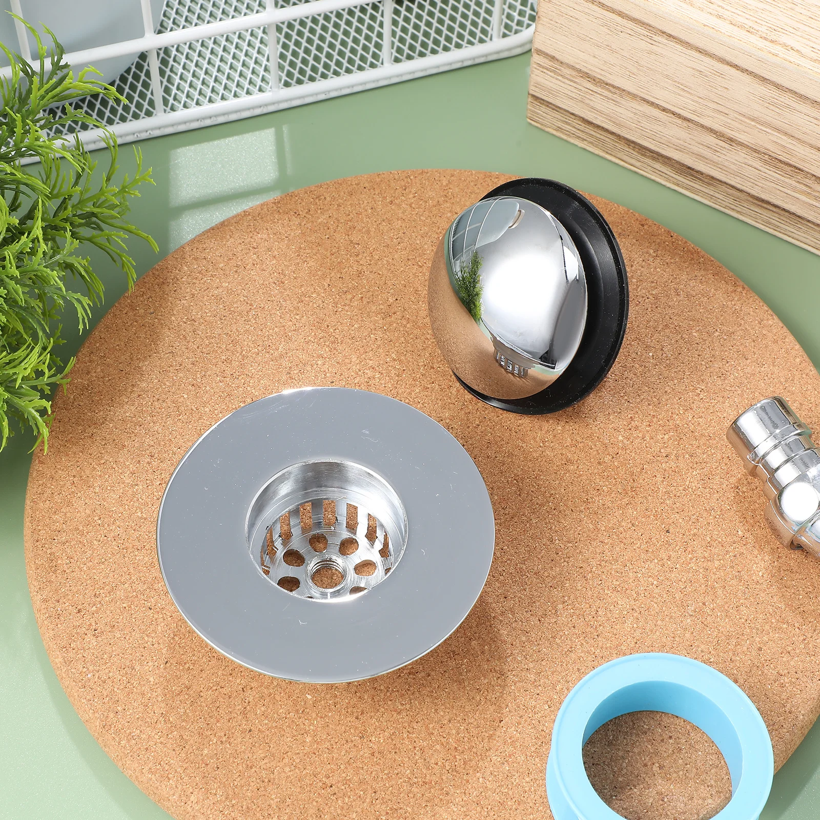 

Bathtub Drain Stopper Strainer Wash Basin Hair Catcher Bathroom Sink Filter Cover Versatile Practical Accessory