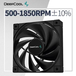 DeepCool FK120 PC Case Fan 12V/4Pin PWM Low Noise Computer Chassis Ventilator CPU Air/Liquid Cooler Heatsink Fluid Bearing Fan