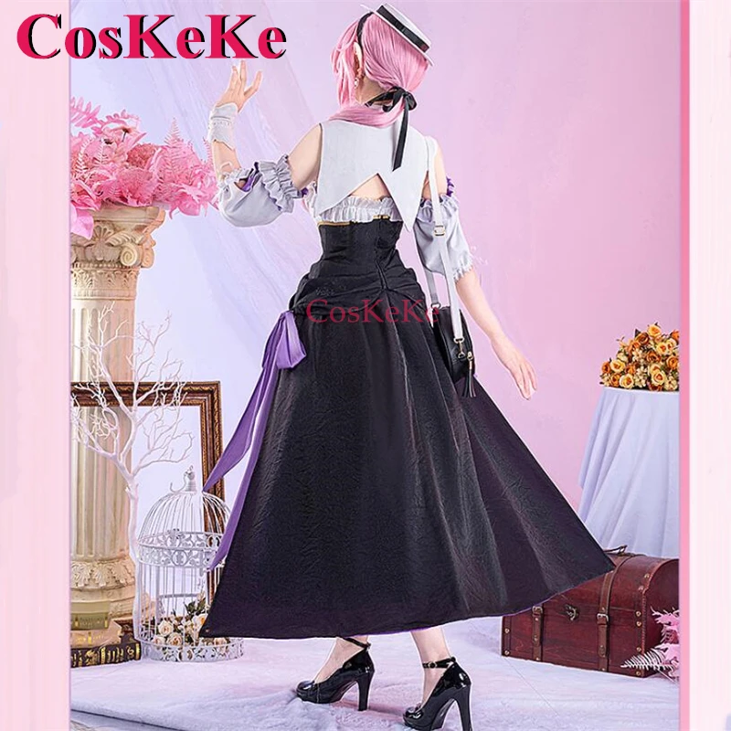 CosKeKe Elysia Cosplay Game Honkai Impact 3 Costume Sweet Memories Elegant Lolita Dress Activity Party Role Play Clothing S-3XL