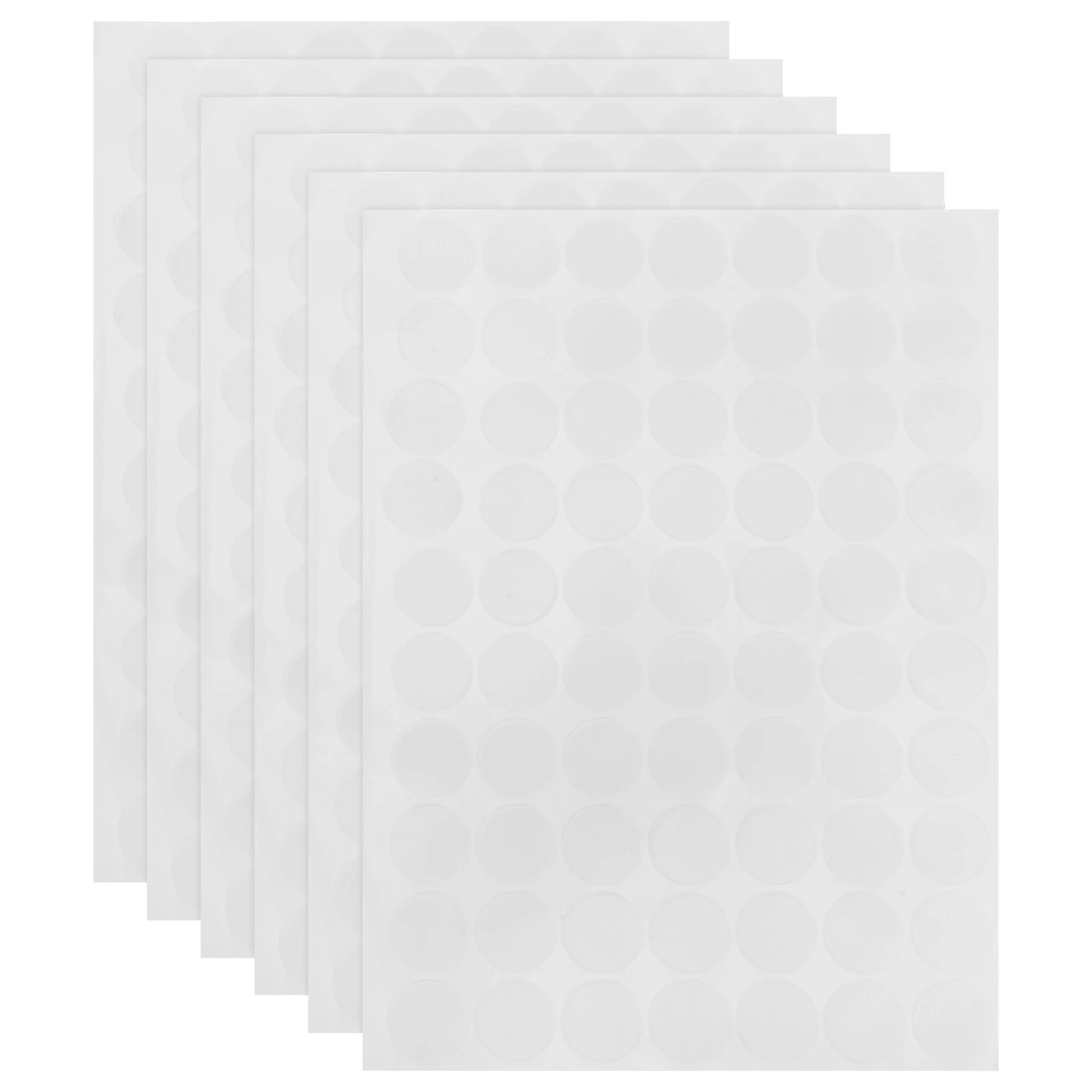 Round Acrylic Sticker Clear Double Sided Mounting Tape Adhesive Pads Removable Tapes Stickers