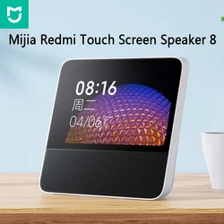 Mijia Redmi XiaoAi Touch Screen Speaker 8inch Digital Display 178 View Angle Alarm Clock BT5.0 WiFi Smart Connection Ai Speaker