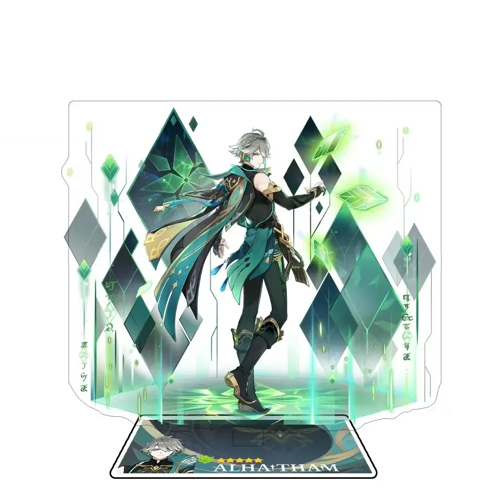Odette Lohen Flins Durin Mavuika Columbina Xiao Arlecchino Acryl Anime Modell Furina Sammlerstück Desktop-Dekoration Schlüsselanhänger Geschenk