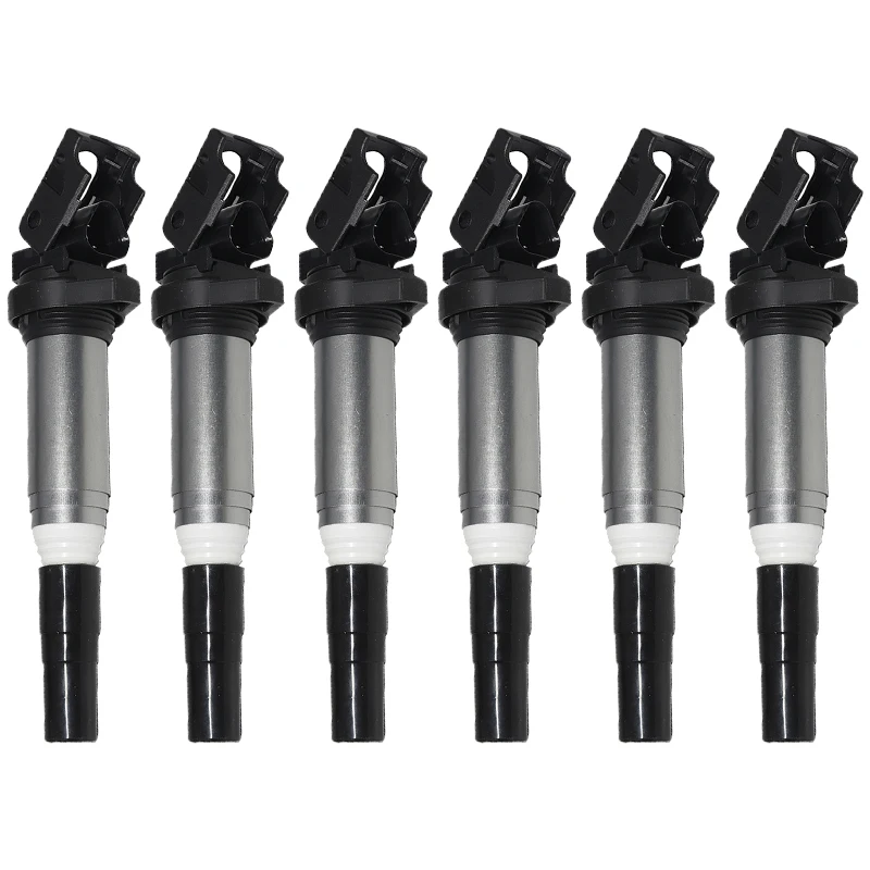 

6Pcs Ignition Coils 12138616153 For BMW 228i 323i 328i 330i 335i 428i 435i 525i 550i 650i 750i 760i Alpina B6 B7 Z3 12137594596