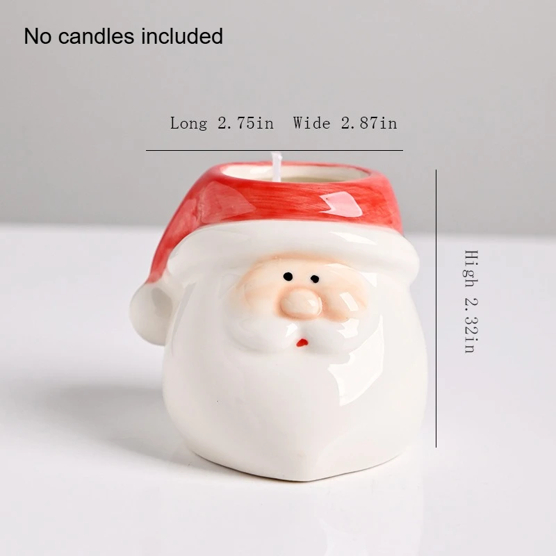 

Household Creative American Style Personalized Santa Claus Candle Cup Empty Cup Ceramic Cup Gift