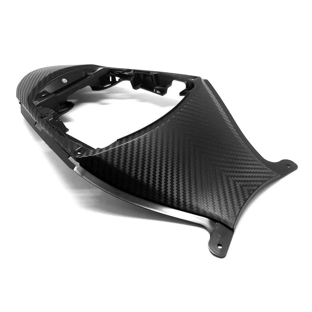 ألياف الكربون نمط الخلفية الذيل مقعد هدية القلنسوة مجموعة لسوزوكي GSXR 600 GSXR 750 2011-2019 K11
