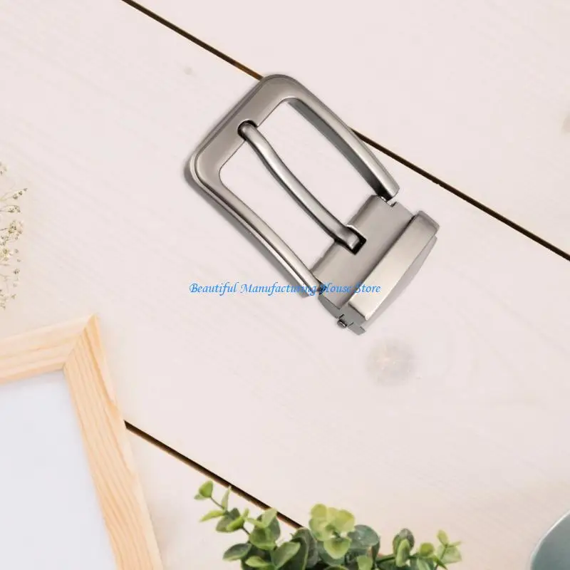 E56A Classical Metal Belt Buckle Metal Belt Buckle DIY Accessories for Unisex