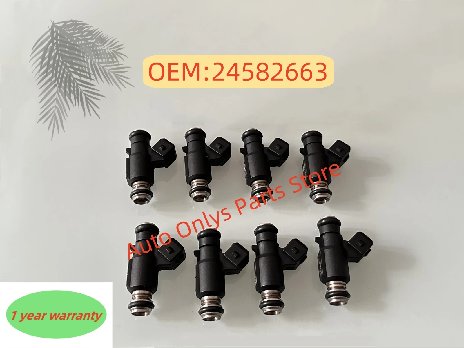 8pcs High quality 24582663 Car Engine Fuel Injectors Nozzle For - Chevrolet Spin Cobalt Stilo 1.8 8V 2006-2012 car accessories