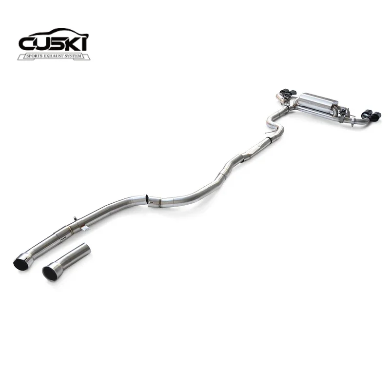

Pertains to BMW G20 320i 330i 340i cat back exhaust system with valve stainless steel Automotive Exhaust Modification Fittings