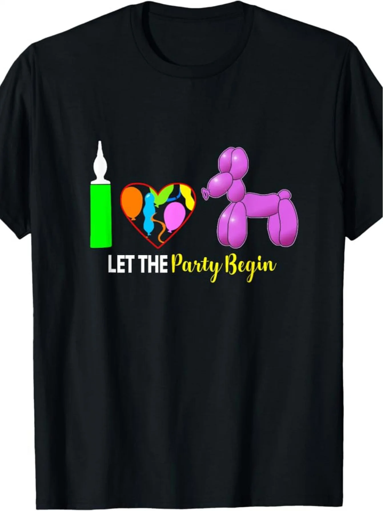 Balloon Animal Artist T-Shirt, Suitable for Party Balloon Twisters