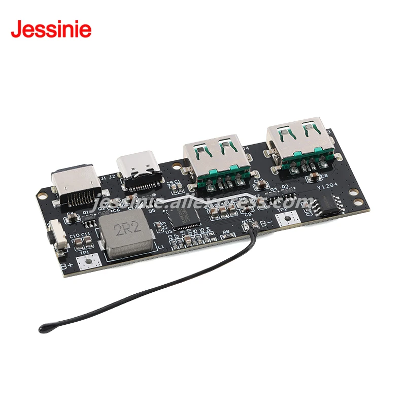 2pcs/1pc 22.5W Power Bank 5 Port QC4+PD3.0 Bidirectional Fast Charging Module Circuit Board DIY Motherboard Kit Quick Charger
