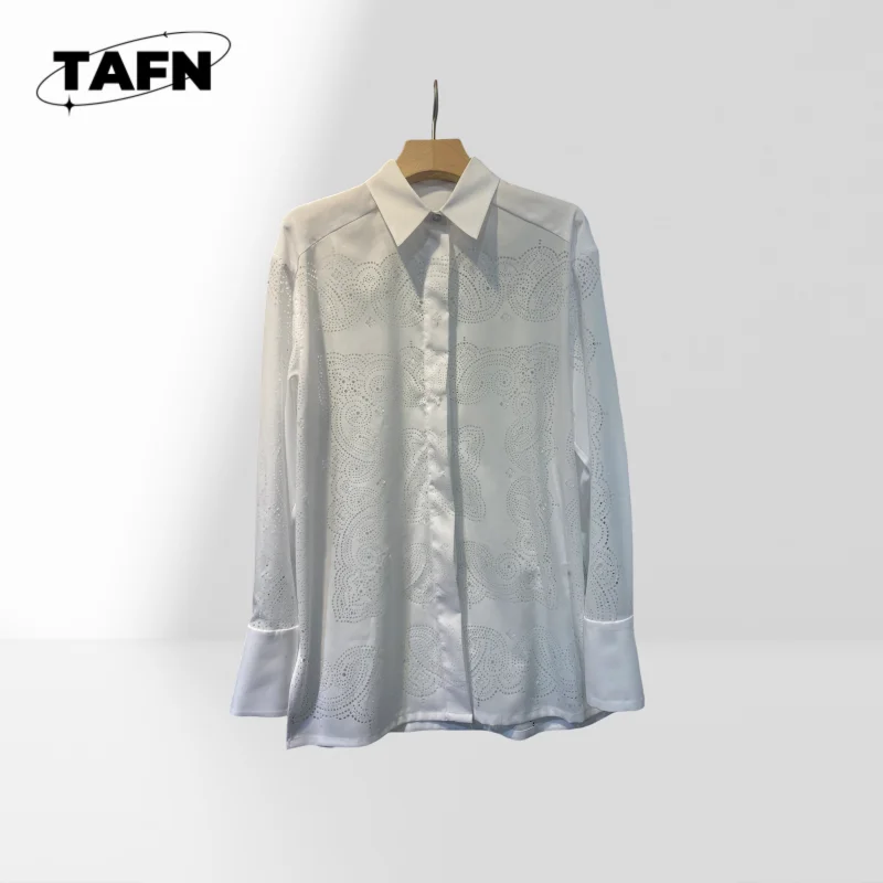 

Women's Asymmetrical Shirt Fashion Loose Fit Blouse Men's Casual Shirt Soft Cotton Long Sleeve Fashion Fit AH01135