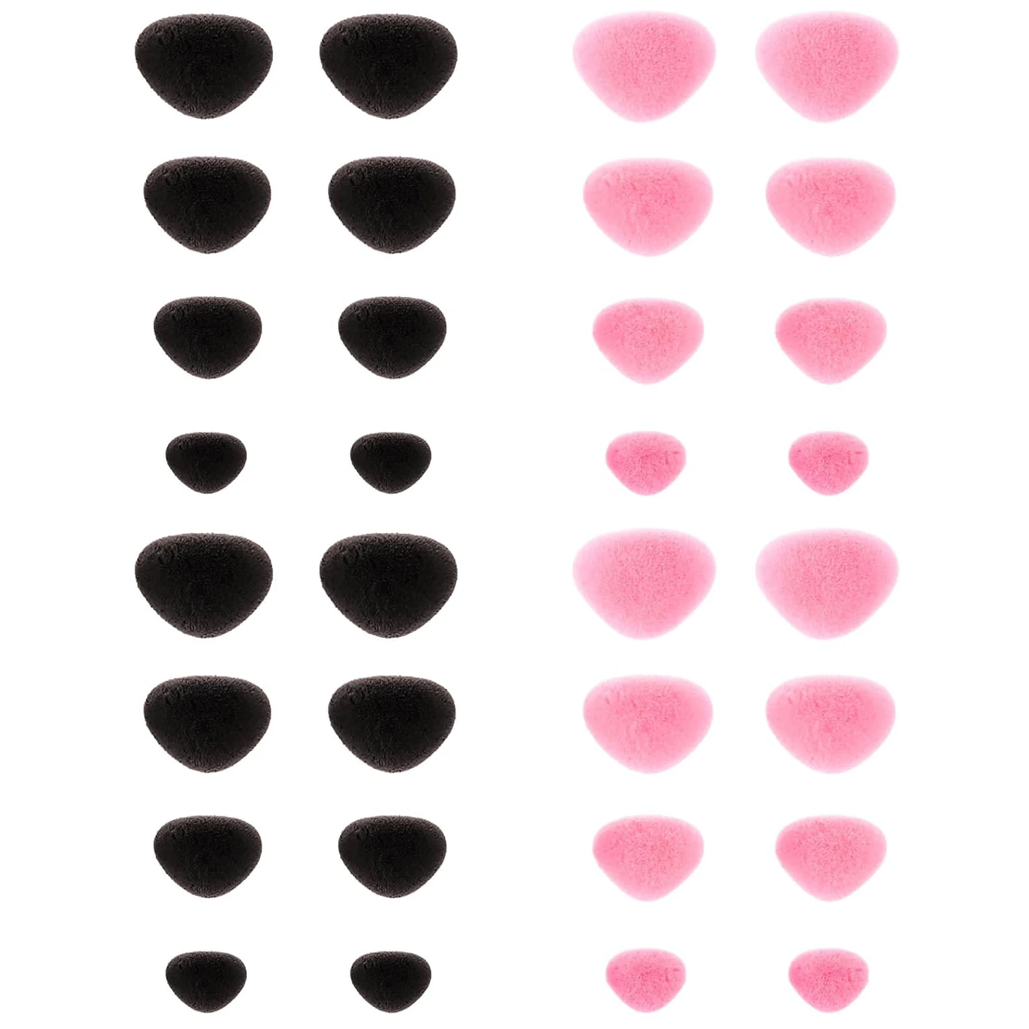 32 Stuks Veiligheidsnezen Voor Amigurumi Plastic Pop Neuzen Voor Haken Met Ringen Knuffels Gehaakte Neus Pop Accessoires