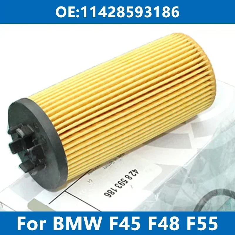 Car Engine Oil Filter Kit 11428593186 For BMW F40 F44 F45 F46 116d 218i 220 225 F48 F39 X1 X2 Mini Cooper S ONE Clubman F54~F60