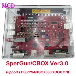 SperGun/CBOX Ver3.0 Supports PS3/PS4/XBOX360/XBOX ONE Controller and Joystick for Arcade Board/SNK/IGS Deck USB Interface