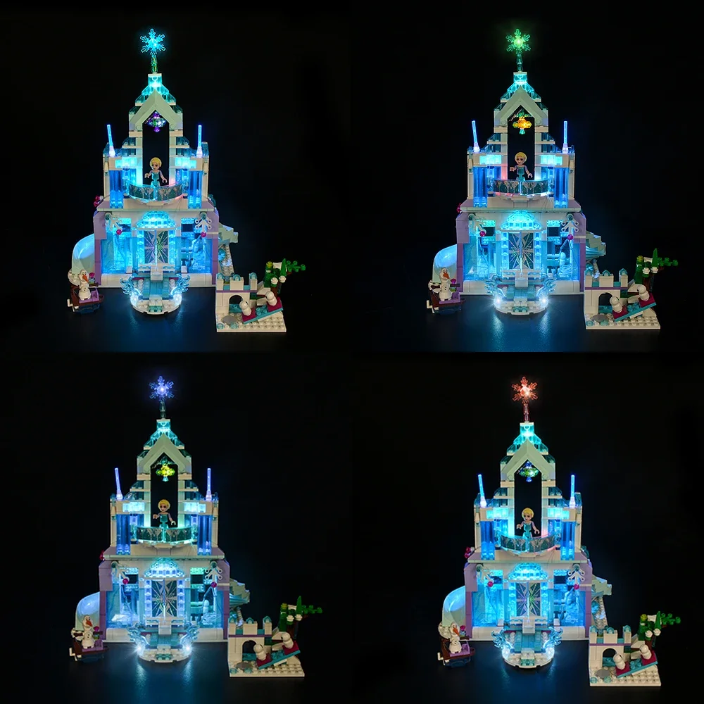 LED Light Kit For LEGO 43172 Elsa´s Magical Ice Palace Building Blocks - view 6