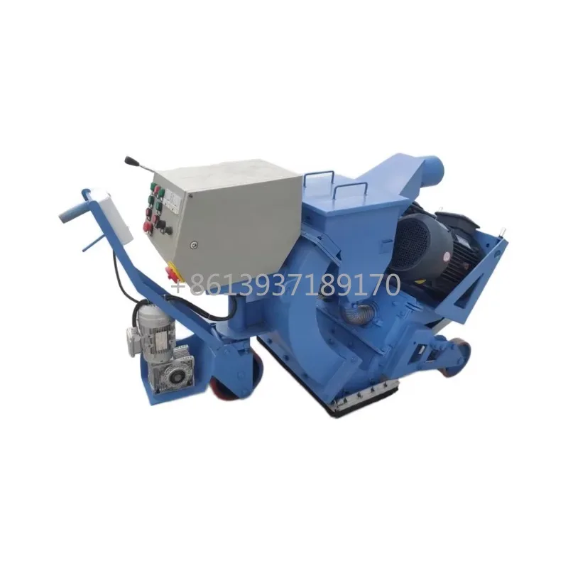 New Bridge Tunnel Hairline Shot Blasting Machine Mobile Road Shot Blasting Ship Deck Rust Removal Cleaning Machine