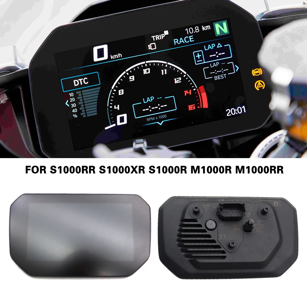 TFT Screen For BMW  S1000RR 2019-2024 S1000XR S1000R M1000R M1000RR 2024 R1300GS F900GS ADV R1250GS TFT Display Odometer Cover