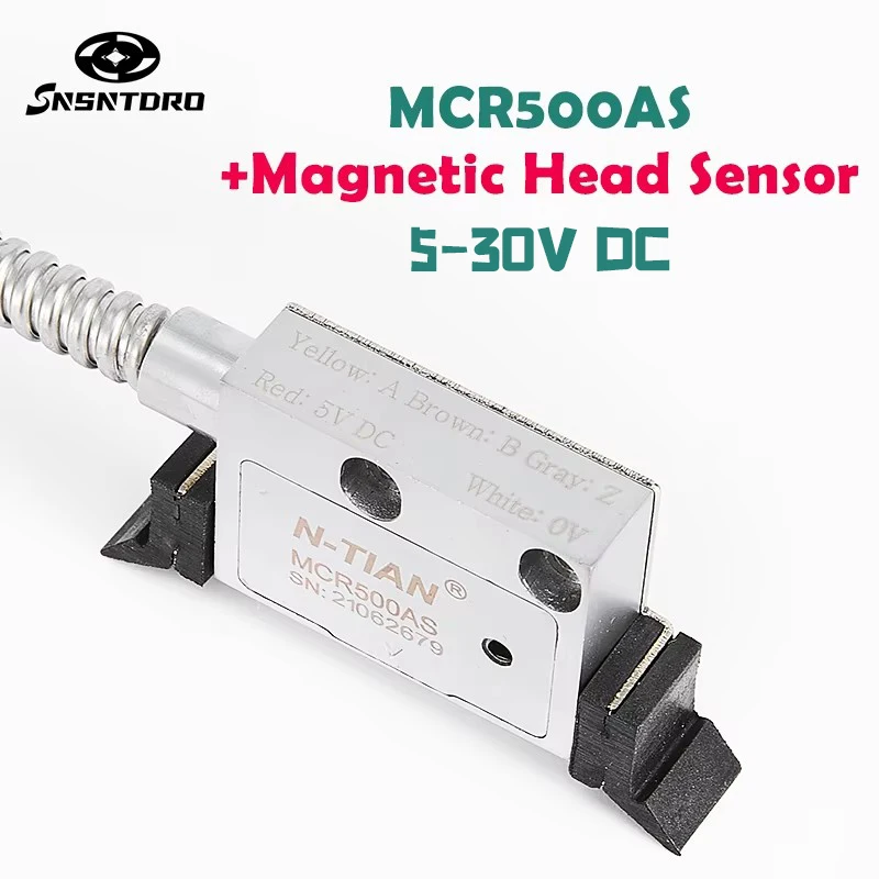 

Высокоточный магнитный датчик MCR500AS 5-30В ±5мкм/м для токарных станков, шлифовальных станков, магнитная шкала, магнитная лента для крупногабаритных фрезерных станков