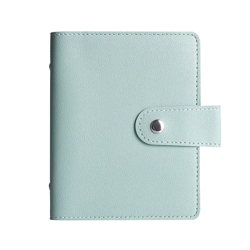 Multi-card Slot Solid Color Portable PU Leather Card Case Universal Bank Credit Card ID Bus Card Holder Travel Organizer Wallets
