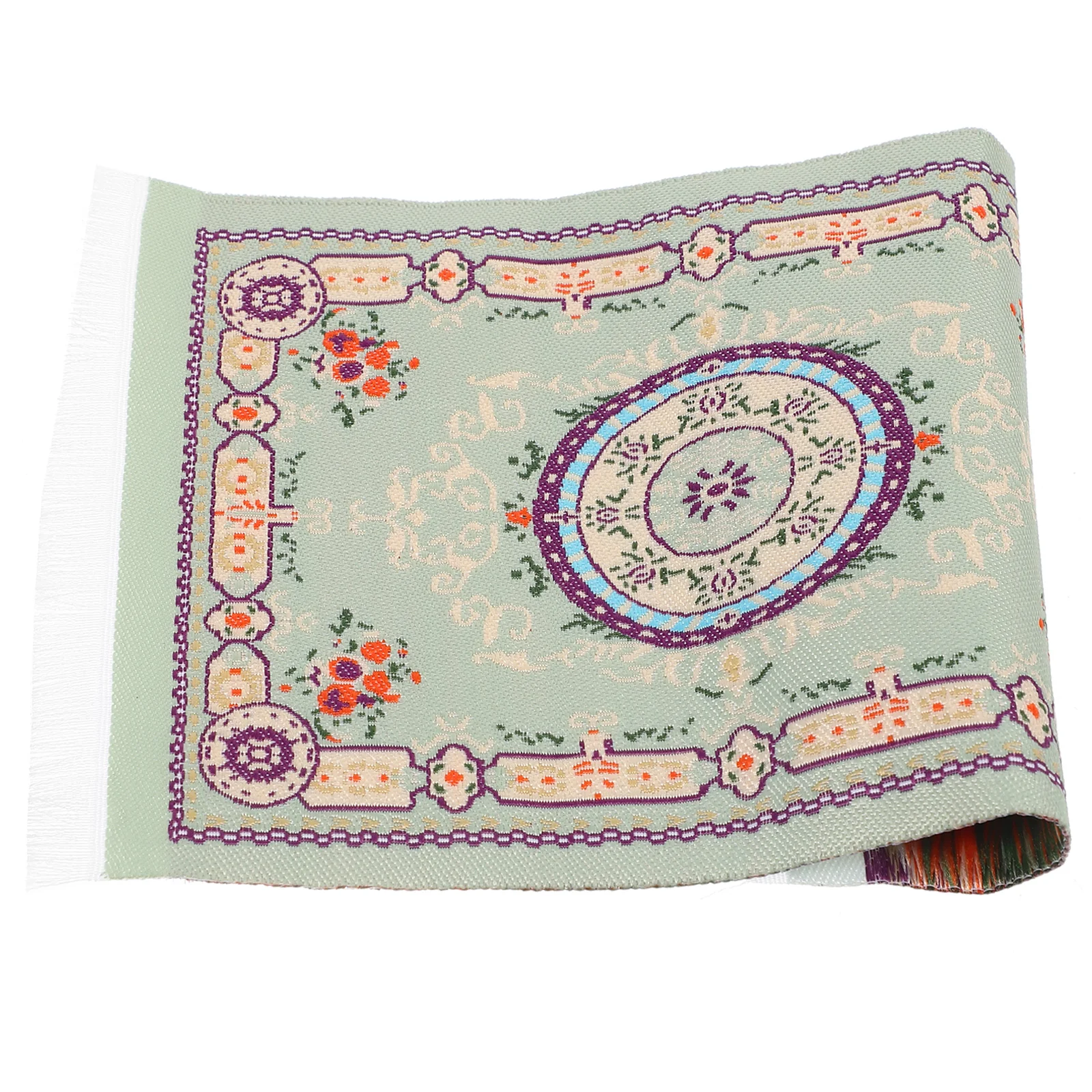 미니 러그 모델 빈티지 패턴 카펫 가구 미니 카펫 인형 집 카펫 바닥 미니어처 러그 미니 빈티지 러그