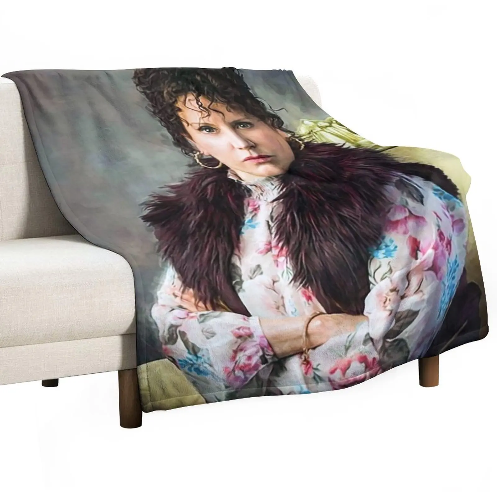 

Curb Your Enthusiasm: Susie Greene Painting Throw Blanket Flannel Blanket Bed Fashionable Blanket Dorm Room Essentials