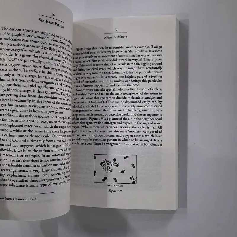 Six Easy Pieces: Feynman Essentials of Physics Explained English Reading Book