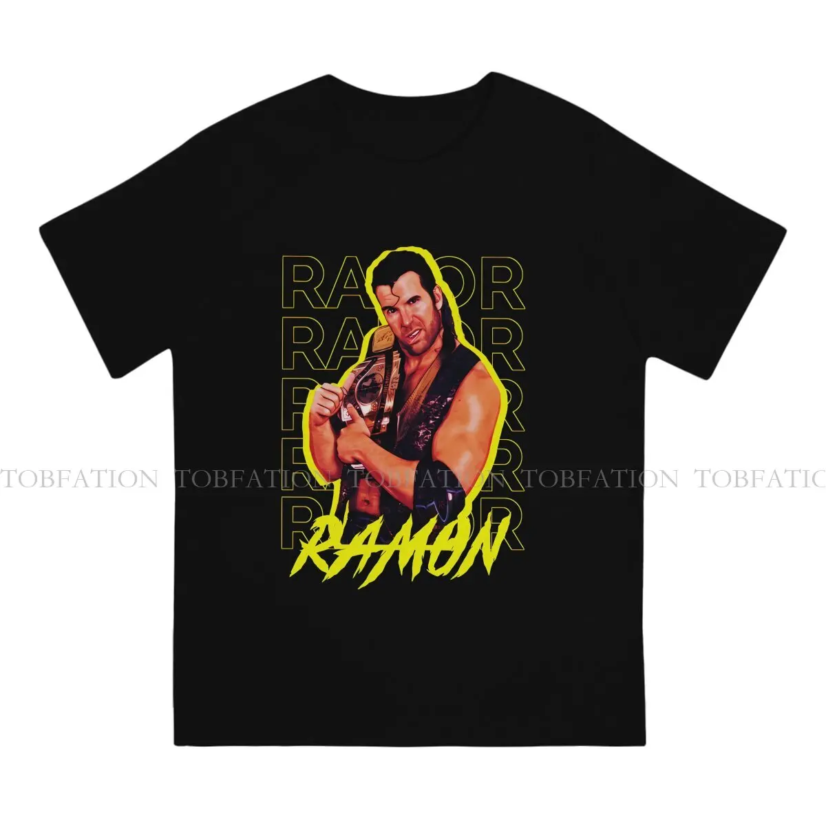 The Bad Guy Vintage TShirt For Men Razor Ramon Clothing Style T Shirt 100% Cotton Printed Loose Creative Gift