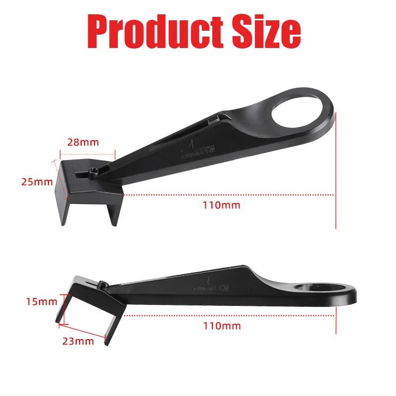 2Pc Universal Motorcycle Chain Lubricator Tool Non-Drip Oiler Attachment With Cleaning Brush Wax Applicator For Bike Maintenance