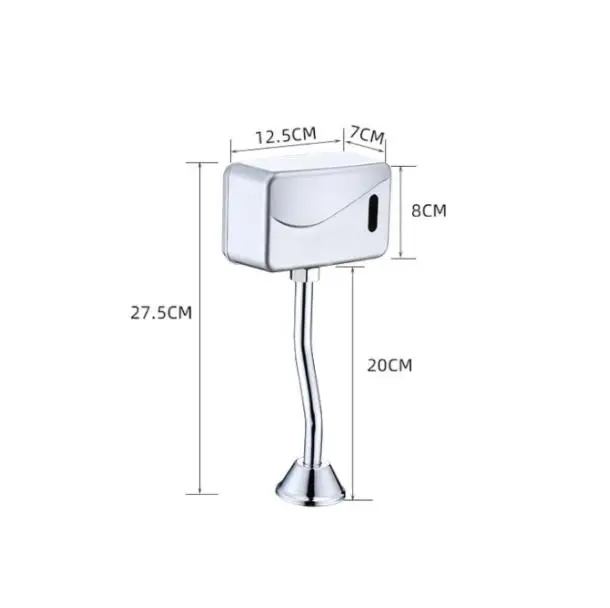 Infrared Activated Urinal Flush Mechanism with Adjustable Sensing Distance up to 40cm for Reliable Performance