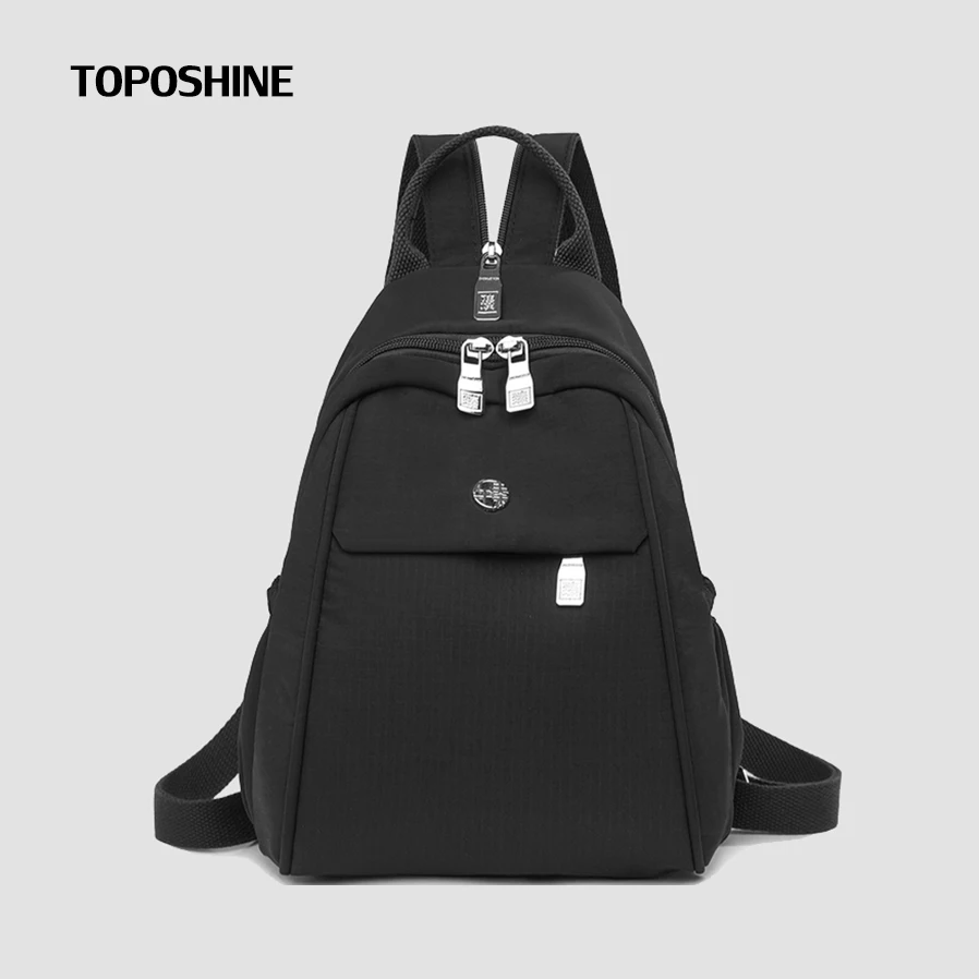 

Toposhine 6-цветная женская сумка для покупок, водонепроницаемая нейлоновая женская дорожная сумка, новый модный маленький рюкзак для женской нагрудной сумки