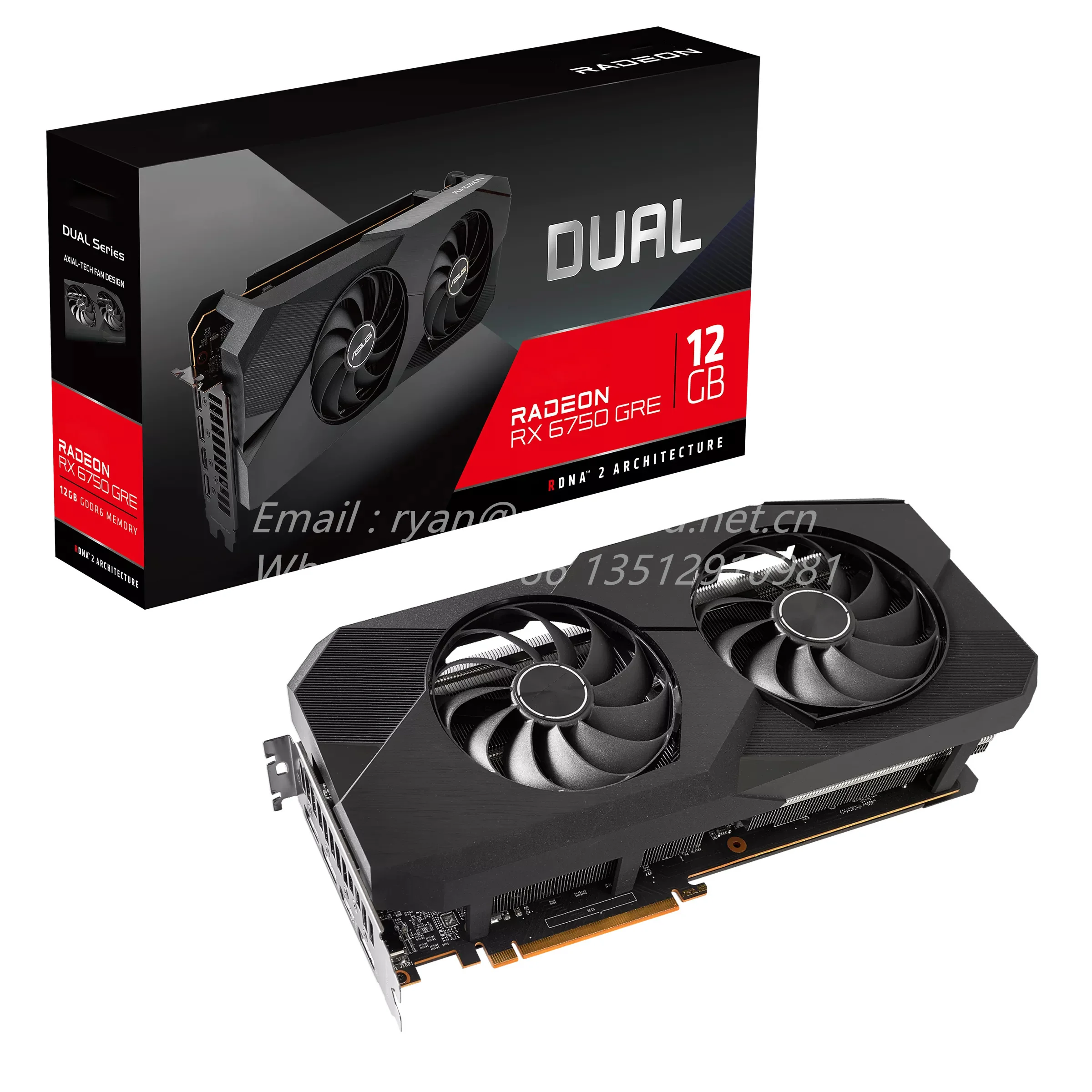 DUAL RX6750GRE 12G V2 GAMING for ASUS Graphics Card