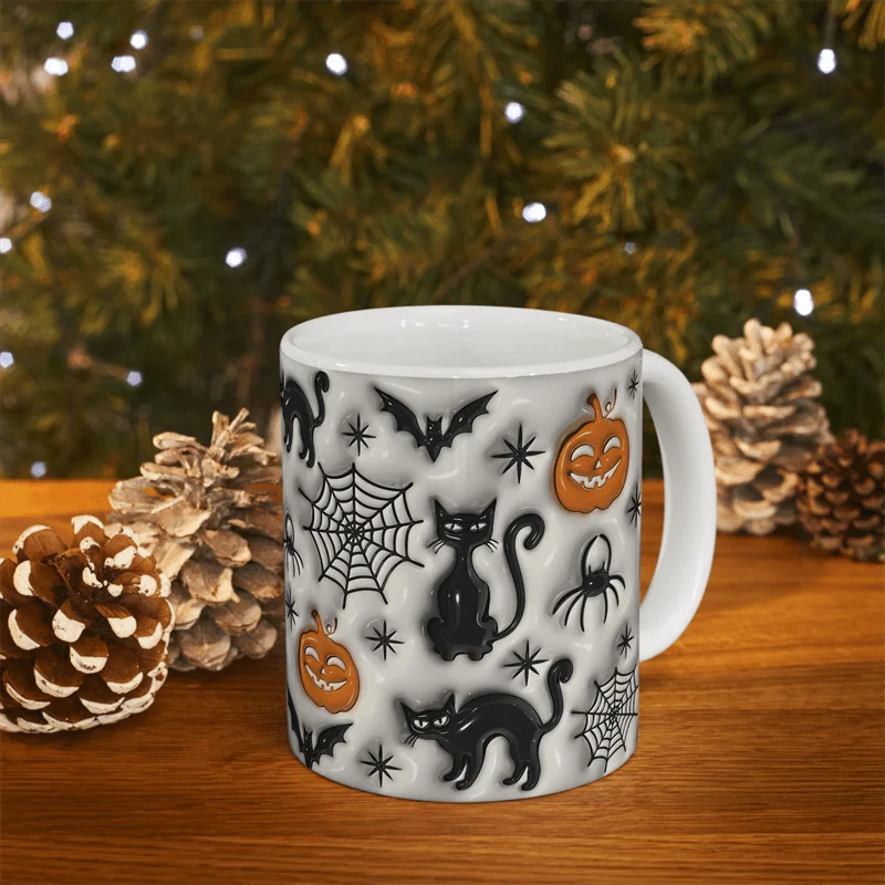 1pc 11oz Stainless Steel Cups, for Office& Home Use, Birthday Gifts, Christmas Gifts, Valentine's Day Gifts, Friend Gifts, Graduation Gifts, Coffee Cups, Vacation Souvenirs, Travel Companions,, Office Essentials, Home Drinkware, Sleek Design, Modern