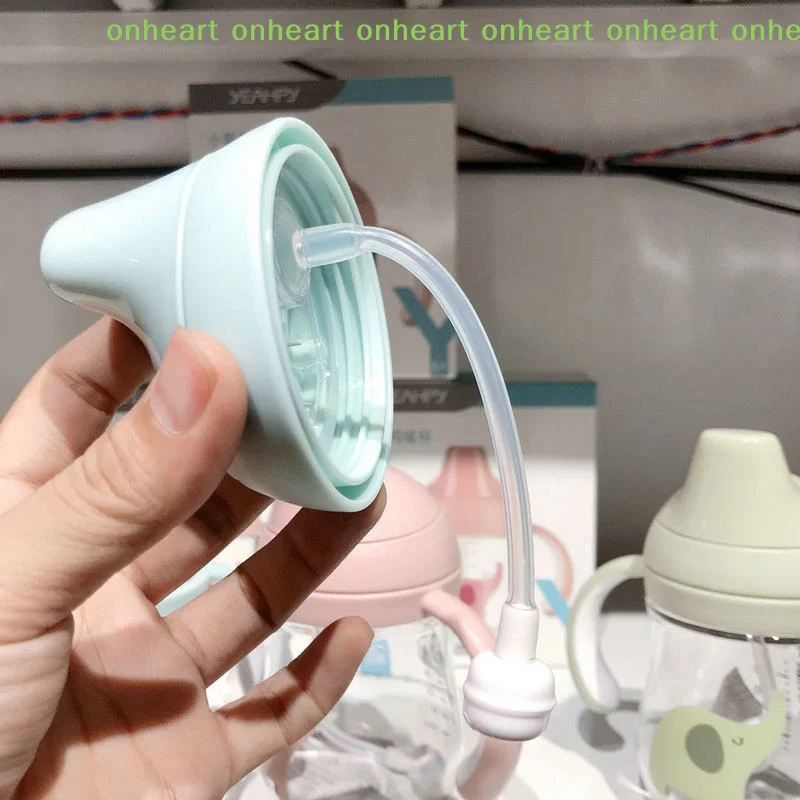 [C]Anti Flatulence Silicone Wide Neck Baby Feeding Milk Bottle Natural Nipple Teat for Philip  Baby Bottle Child care products - view 4