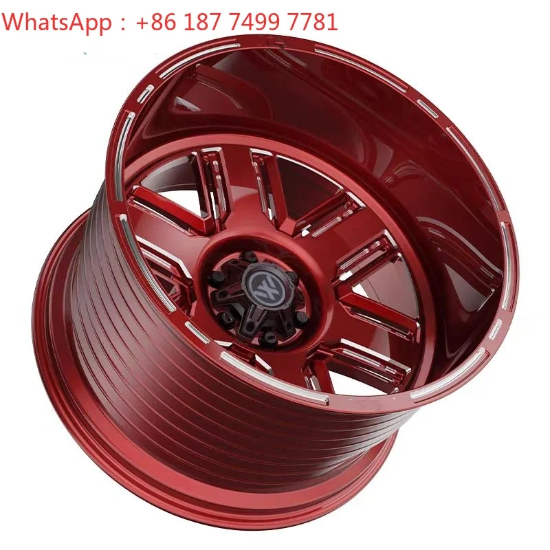 20-26 Inch Negative Offset Five Spoke Forged Aluminum Off-Road Wheels SUV Rims