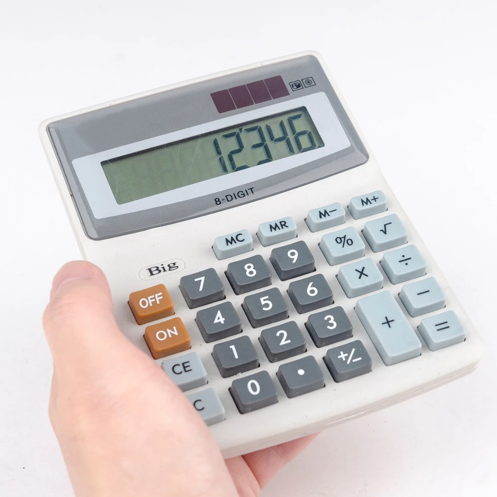 8-Digit LCD Calculator Student Stationery Exam Tools Calculators Writing Tools Ready to Use