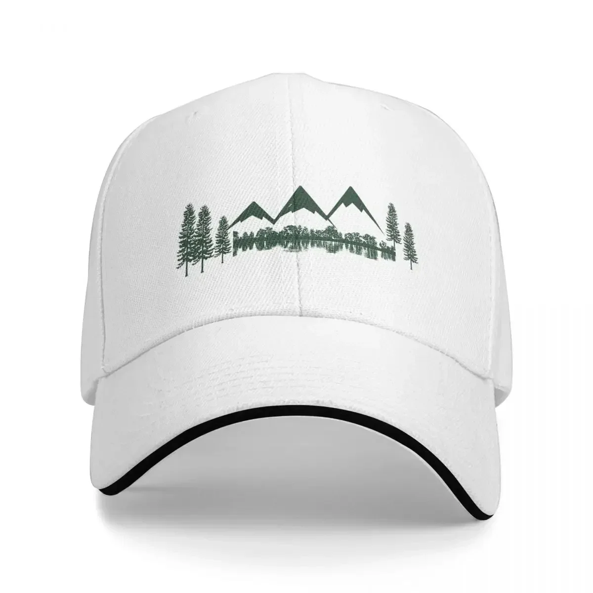 Mountain Nature Baseball Caps Snapback Fashion Baseball Hats Breathable Casual Outdoor Unisex Polychromatic Customizable