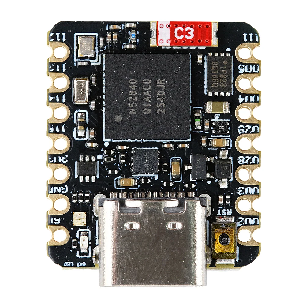 MINI NRF52840 płytka rozwojowa BT5.0 moduł Bluetooth MCU główna płyta sterowania 18*21MM QSPIFlash TYPE-C — zdjęcie produktu 3