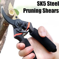 Garden Pruning Shears Plant Trim Horticulture Hand Pruner Shrub Garden Scissor Orchard Branch Shear Professional Pruning Tools