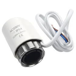 Actuadores térmicos eléctricos para calefacción de suelo, válvula de radiador, distribuidor de agua, M30 x 1,5mm, AC230V