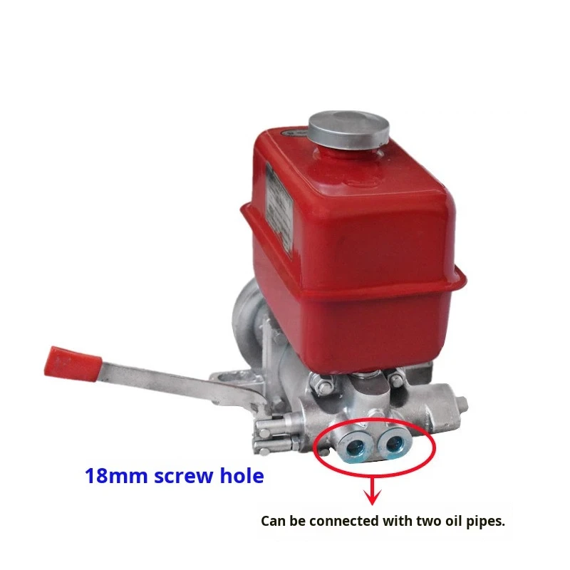 Two-way hydraulic oil pump power machine wood splitter noodle machine automatic telescopic hydraulic cylinder agricultural use