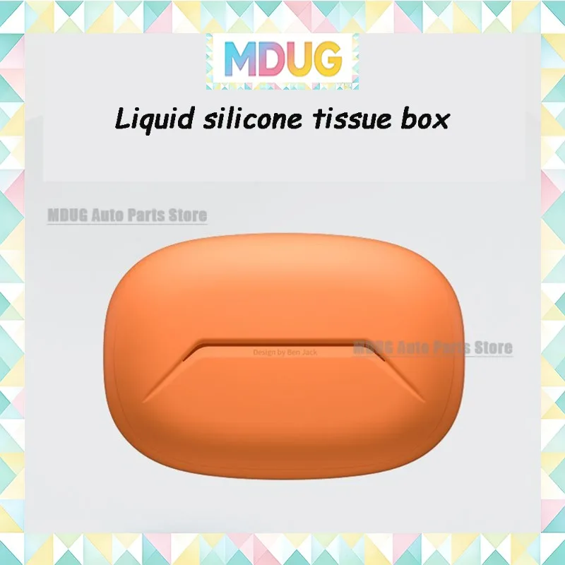 For Lixiang L6 L7 L8 L9 2022-2025 Car Styling Paper Towel Bag Silicone Headrest Decoration Auto Interior Paper Box Accessories