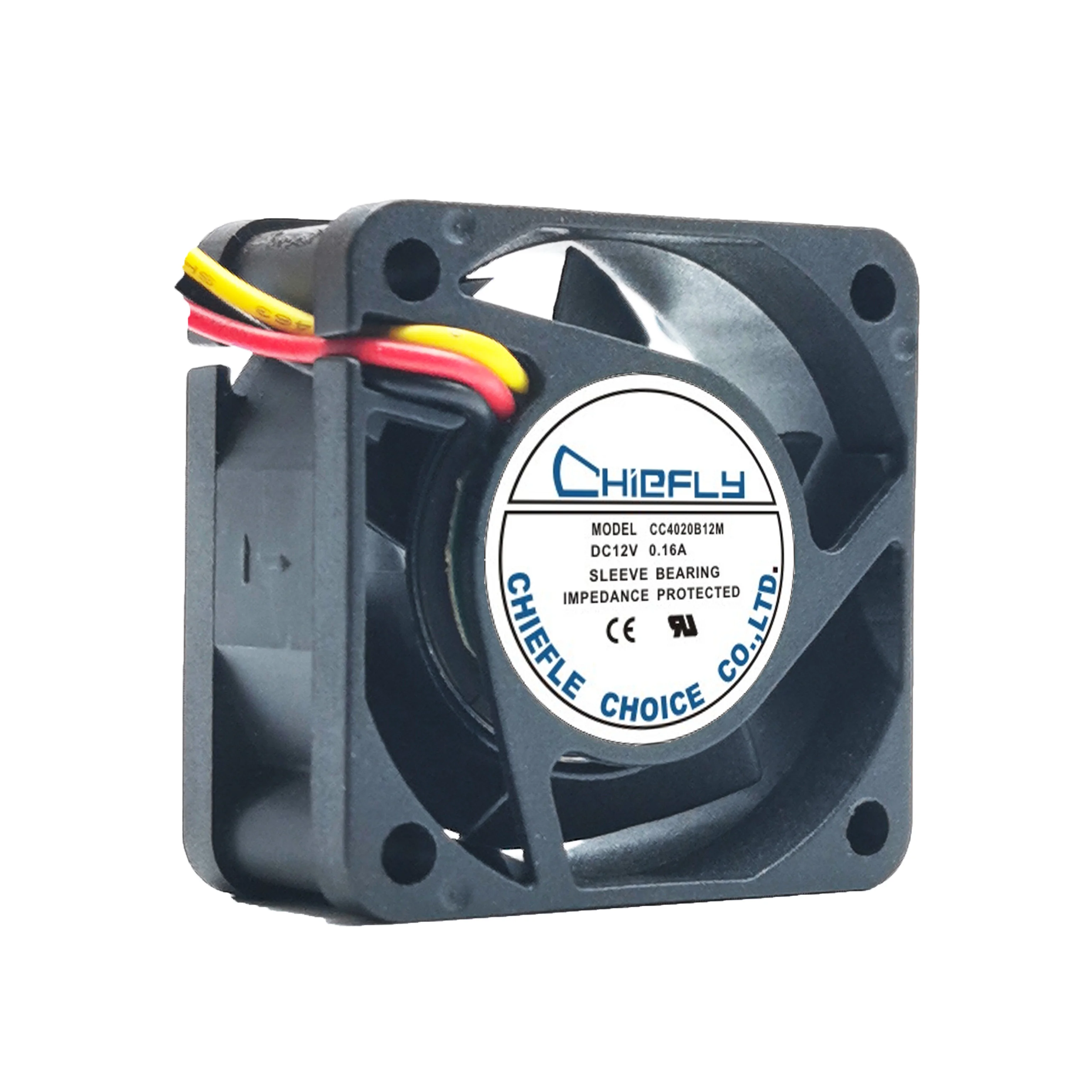 

NEW ORIGINAL CC4020B12M DC12V 0.16A 4020 40*40*20mm 4cm COOLING FAN