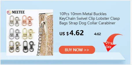 2/4/10Pcs 20/25/32/38mm Metal Strap Buckles Bag Trigger Snap Hook Webbing Chain Clasp Dog Collar Buckle DIY Hardware Accessories