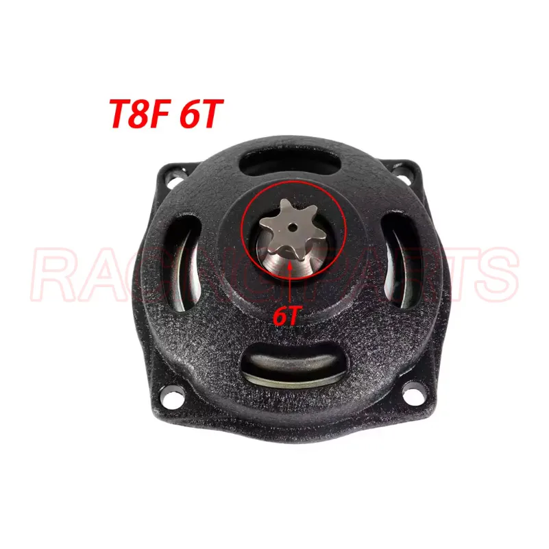 T8F 25H 6T 7T Clutch Drum Bell Housing Gear Sprocket Box Cover for 2 Stroke 47cc 49cc Engine Pocket Bike Mini Moto Dirt ATV Quad - view 4