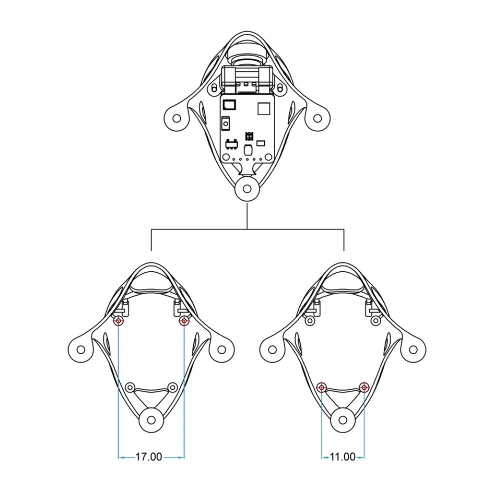 BETAFPV Canopy for Micro Camera for Frame Meteor 65 / Meteor75 1-2S Indoor Aircraft Quadcopter