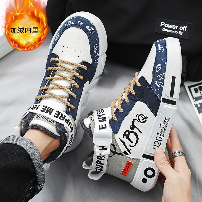 Мужские утепленные зимние ботинки 2025 года, на подкладке из искусственного меха и противоскользящие, идеально подходят для дневных ветерантов, катания на лыжах или сноуборде