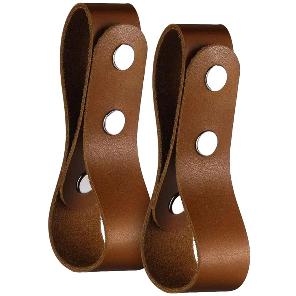 

Кожаные ремни для держателя конского плетеля, набор из 2 шт., подходят для ремней для верховой езды шириной до 2 дюймов, товары для активного отдыха и конного спорта