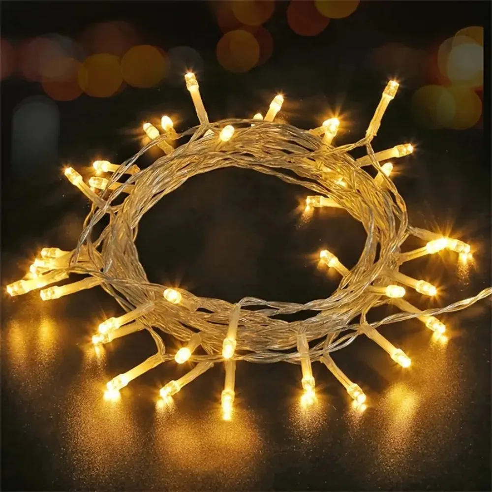 1PC 1.5M10LED/3M20LED/6M40LED indoor and outdoor battery box fairy string light,used for wedding,party,and courtyard decoration