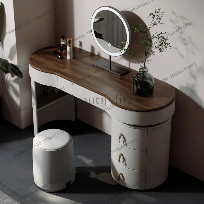 ld Cosmetics Large Dressing Table Organizer Girl Luxury Women Mobile Living Room Vanity Table Storage   Furniture